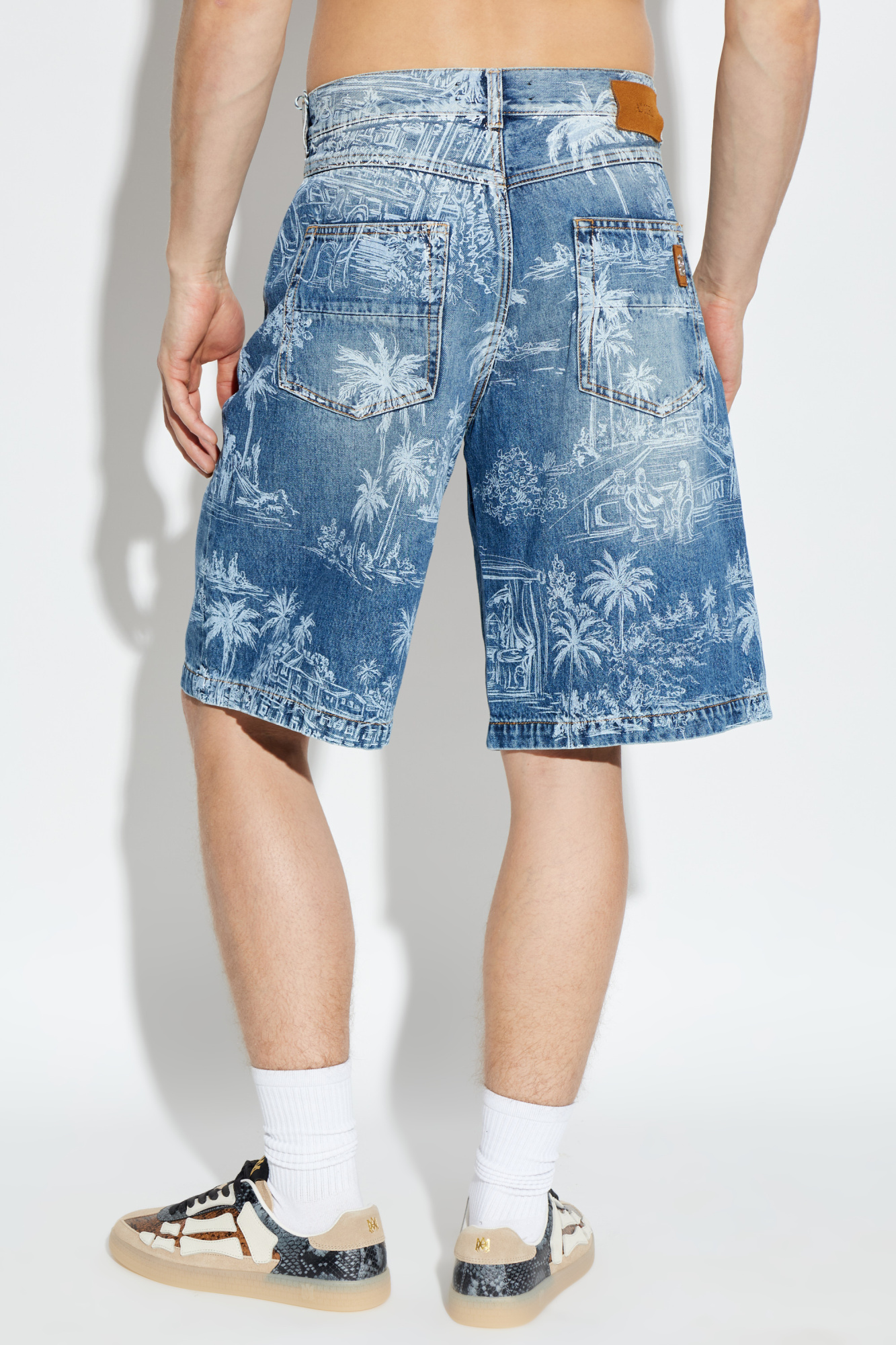 Blue Denim shorts Amiri - Vitkac Canada